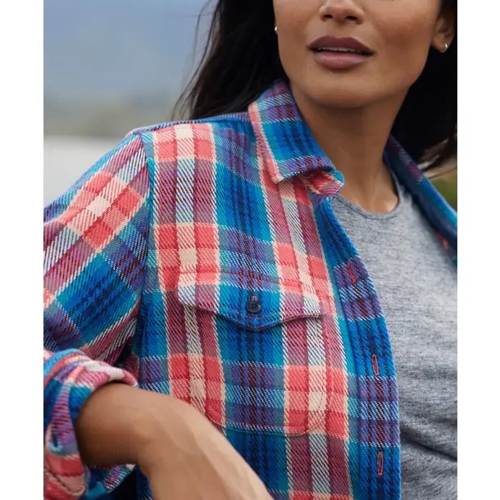 Outerknown blanket shirt XS/S plaid NEW